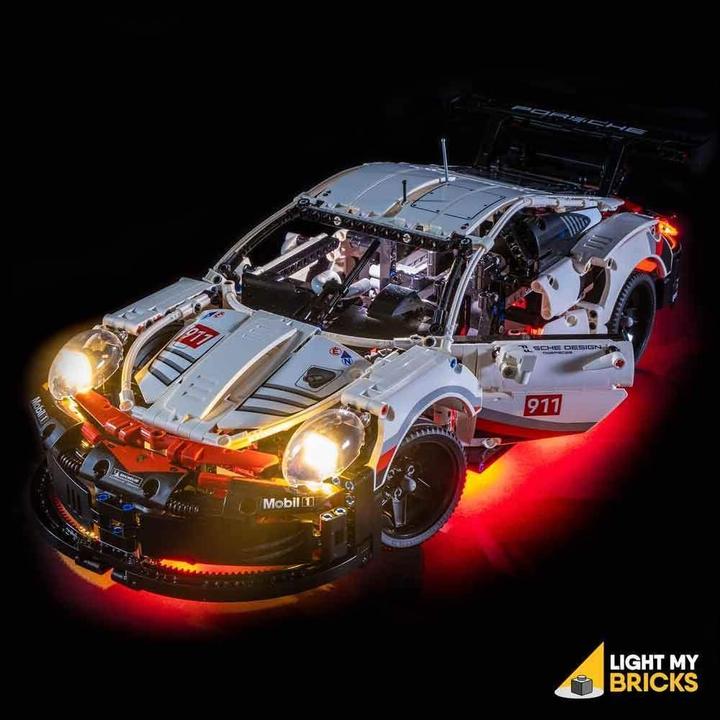 Produktbild Light my bricks LED Licht Set für LEGO Porsche 911 RSR