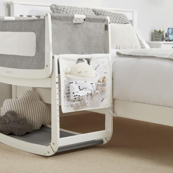 Image du produit Snüz Pod Sac de rangement pour lit d'enfant, blanc