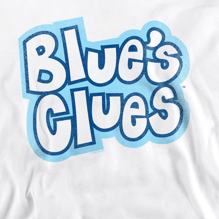 Immagine prodotto Blue´s Clues Blue's Clues Felpa Logo d' Epoca Adulto Unisex (M)