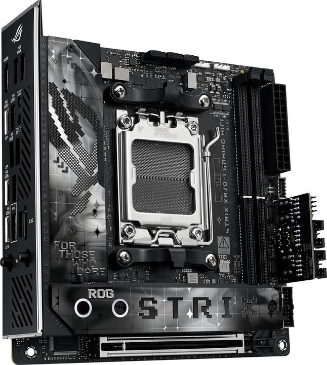 Image du produit ASUS ROG STRIX X870-I GAMING WIFI (mITX, X870, AM5, DDR5) (AM5, AMD X870, Mini-ITX)