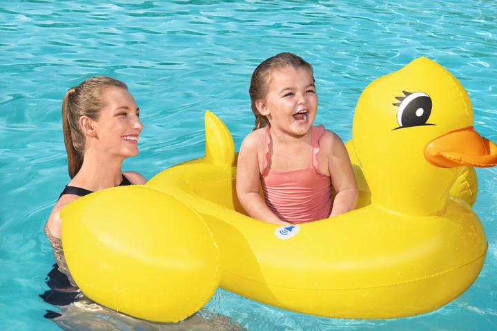 Actual product image Bestway 34151 Float for babies yellow children boat