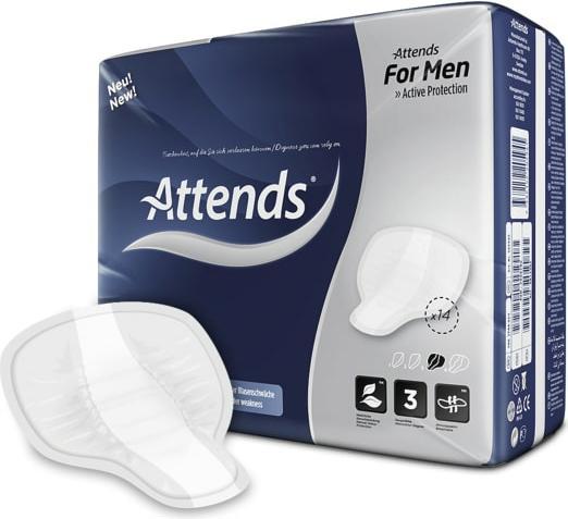Actual product image Attends Man insert (14 x)