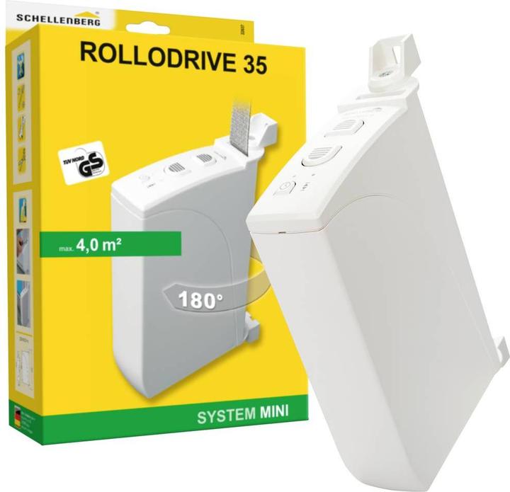 Image du produit Schellenberg 22637 RD35 Enrouleur de sangle électrique 14mm Force de traction (max.) 12kg Structure