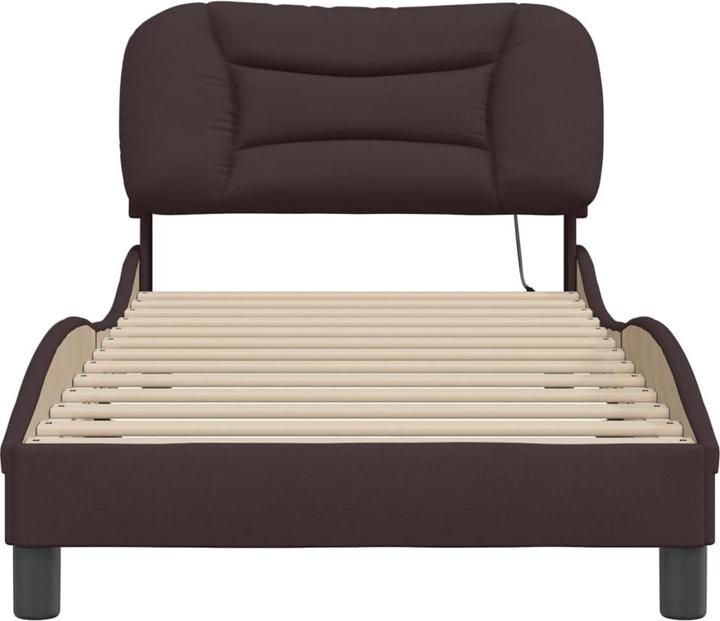 Image du produit VidaXL Cadre de lit avec tissu LED (80 x 200 cm)