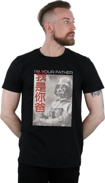 Immagine prodotto Star Wars Vader I Am Your Father Chinese Maglietta Uomo (4XL)