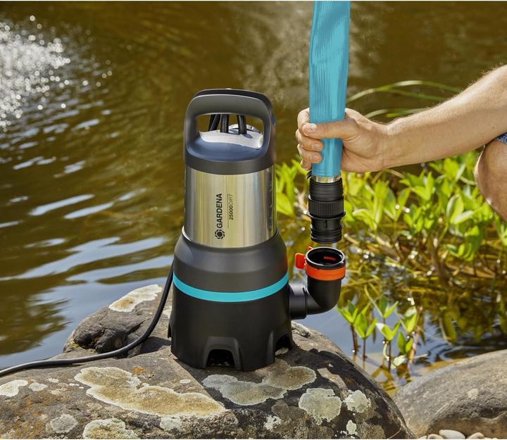 Produktbild Gardena Schmutzwasser-Tauchpumpe 25000 (Schmutzwasserpumpe)