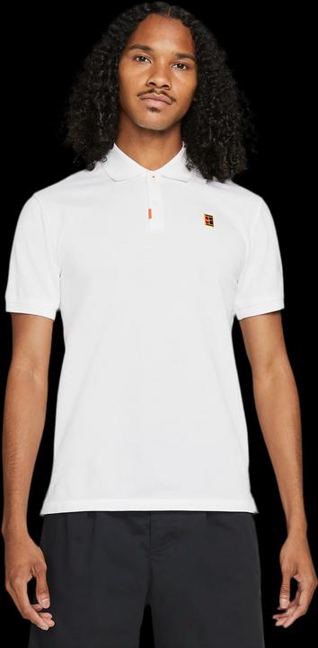 Nike The Polo Slim-Fit Polo White Man (XL)