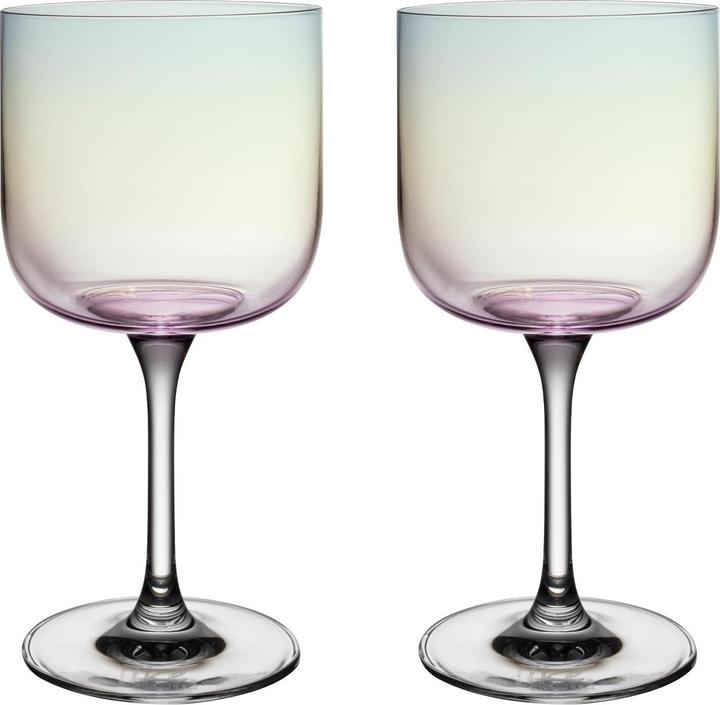 Produktbild Like. by Villeroy & Boch Like Pearl Weinglas, Set 2tlg 8,5x17cm (20 cl, 2 Gläser, Rotweingläser)