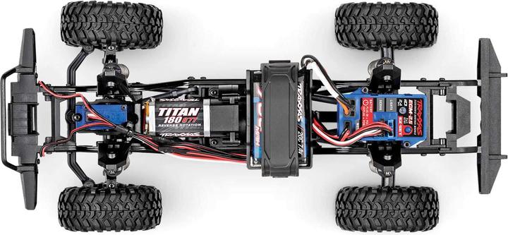 Image du produit Traxxas TRX-4M LR Defender Crawler électrique 4WD 1:18 RTR Rouge (RTR Prêt à fonctionner)