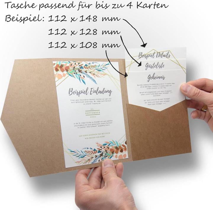 Produktbild HAVDSTEYG Hochzeitskarten (50 Stk.)