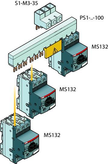 Actual product image ABB Motor protection switch MS132-1.6 1.0-1.6A (1SAM350000R1006)