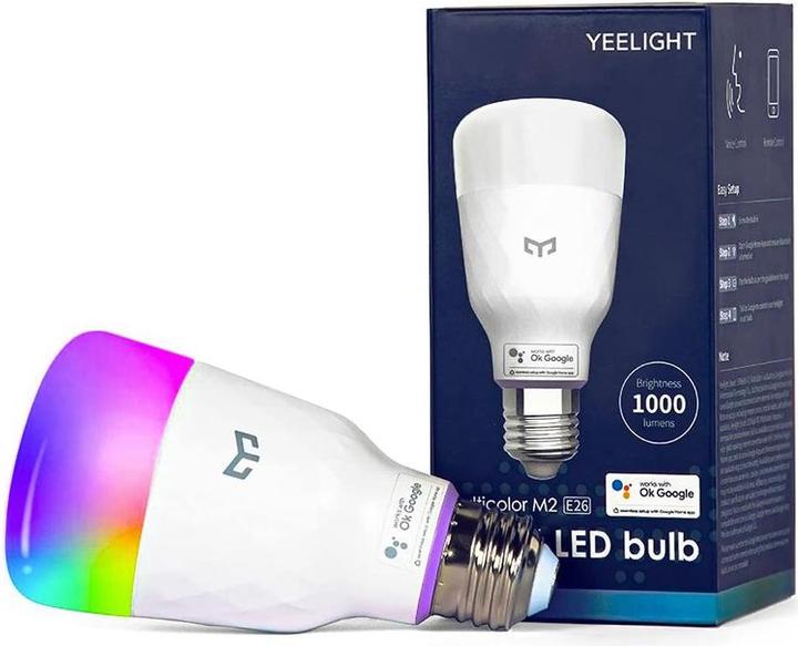 Image du produit Yeelight Lampe intelligente (E27, 8 W, 1000 lm, 1 x, E)