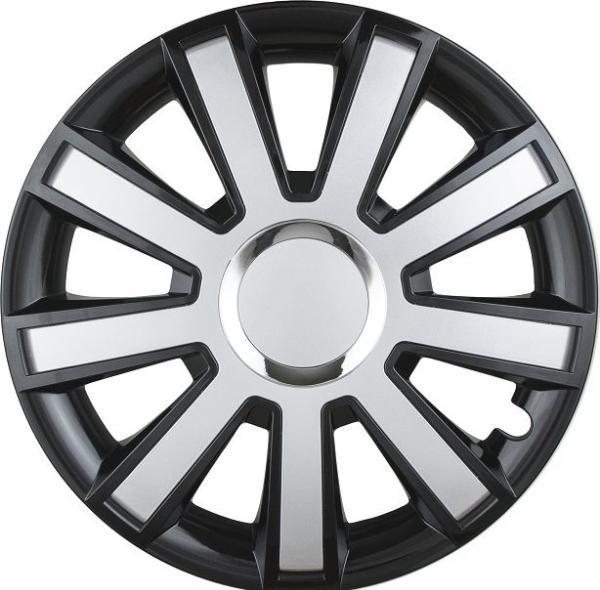 Produktbild Leoplast Flash Radkappe 15" schwarz-silber (15")