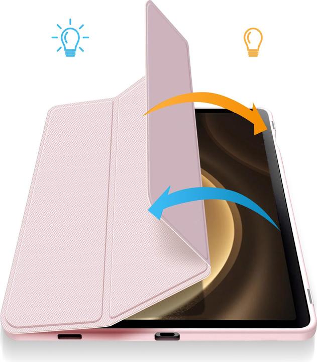 Actual product image Dux Ducis Toby Series Bookcover (Galaxy Tab S9 FE+)
