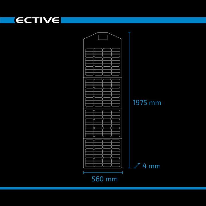 Actual product image Ective MSP 180 SunWallet Foldable Solar Panel 180W Solar Bag (180 W, 4.10 kg)