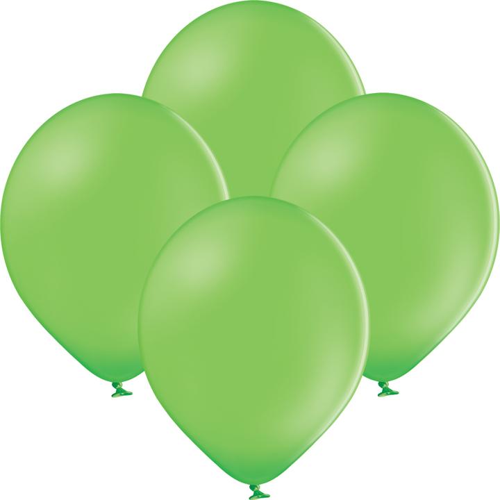 Produktbild bonacker ballonversand Ballons hellgrün - Premium-Qualität aus Naturkautschuk (25 x)