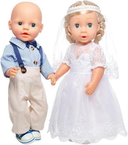 Produktbild Heless Puppen Brautkleid mit Schleier