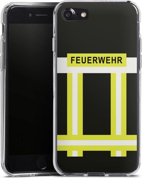 Produktbild DeinDesign Silikon Hülle für Apple iPhone 8 Handyhülle Case Smartphone Schutzhülle Beruf Feuerwehr (Apple iPhone 8)
