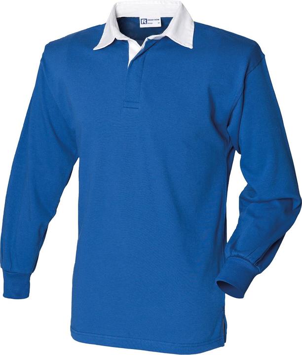 Front Row Langarm Klassik Rugby Polo Shirt