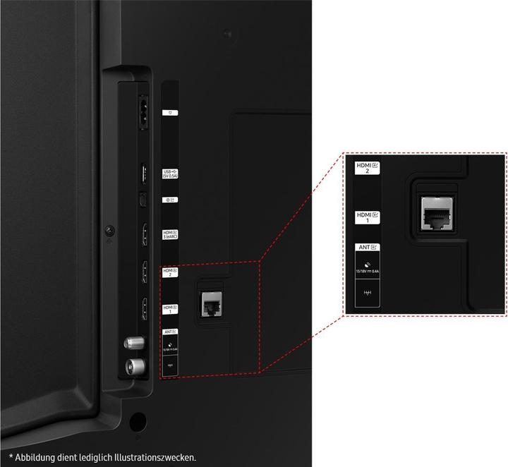 Actual product image Samsung GU55CU7179 (55", LCD, 4K)
