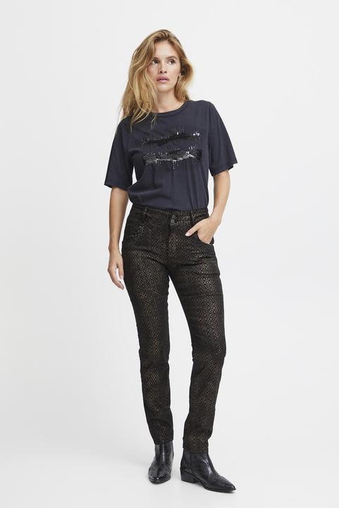 Produktbild Pulz Jeans Stacia Curved Printed Skinny (40)