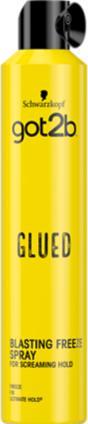 Actual product image Schwarzkopf Got2b Glued Blasting Freeze Spray (300 ml)