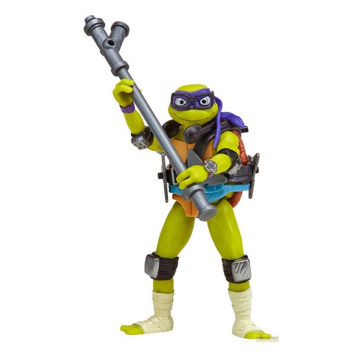 Playmates Teenage Mutant Ninja Turtles: Mutations Mix and Match, 4.5-Inch, Donatello Basic Action Figure, Mix