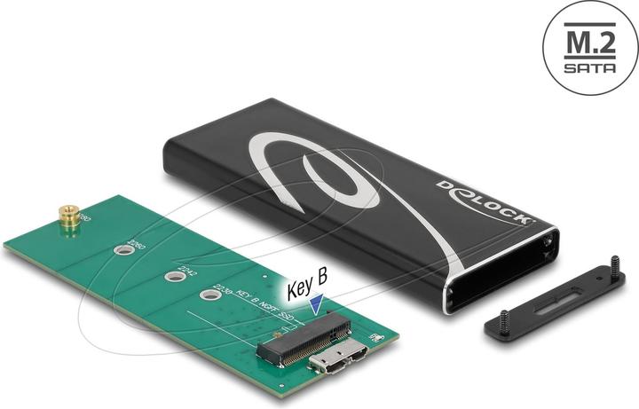 Actual product image Delock External housing 42007 (M.2 2242, M.2 2280, M.2 2260)