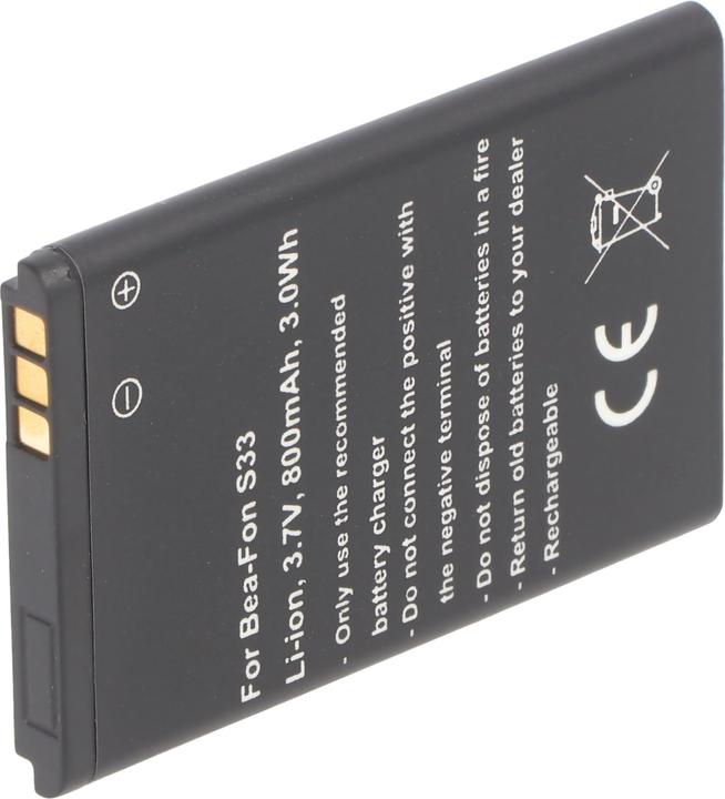 Produktbild AccuCell Akku Bea-Fon S33