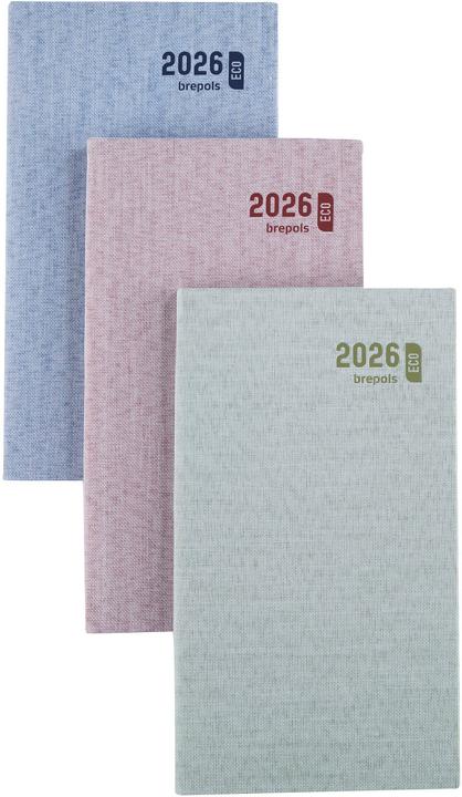Produktbild Brepols Agenda Interplan Toile O. 23 620659960 (assortiert), 1W/2S, 9x16cm (90 x 160 mm, Deutsch, Spanisch, Französisch, Niederländisch, Italienisch, Englisch)