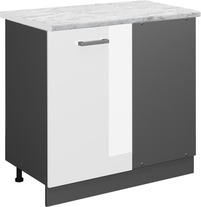 Vicco Eckunterschrank R-Line (86 x 46 x 81.5 cm)