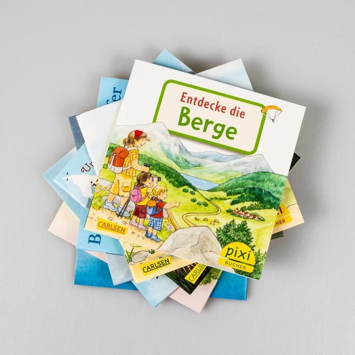 Image du produit Pixi-8er-Set 301: Mit Pixi in den Bergen (8x1 Exemplar), 8 Teile (Allemand, Divers, 2024)