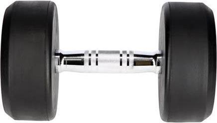 Actual product image HMS Rubberised dumbbell 14kg HG PRO 14 (1 x 70 kg)