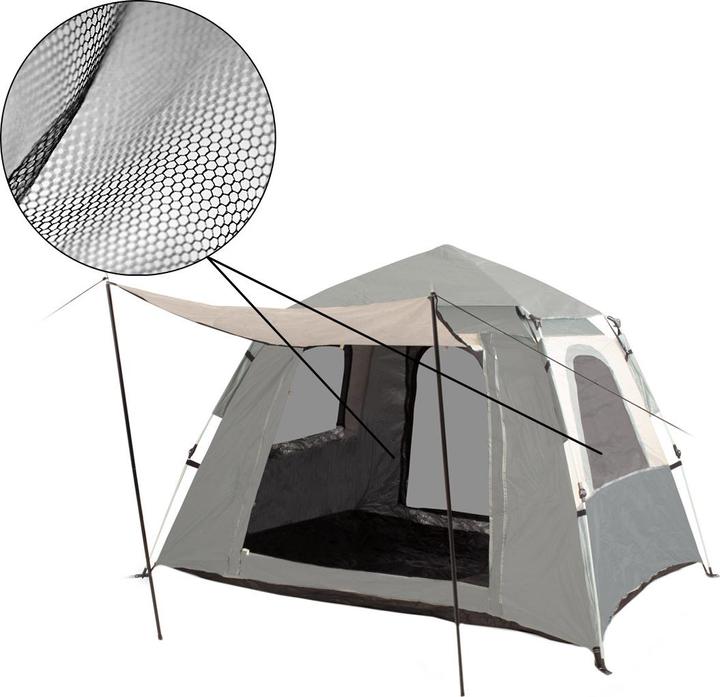 Produktbild Stahlwerk Campingzelt Z-210 ST 210 x 160 cm selbstaufbauendes Pop-Up-Zelt (2.30 kg, 2 Personen)