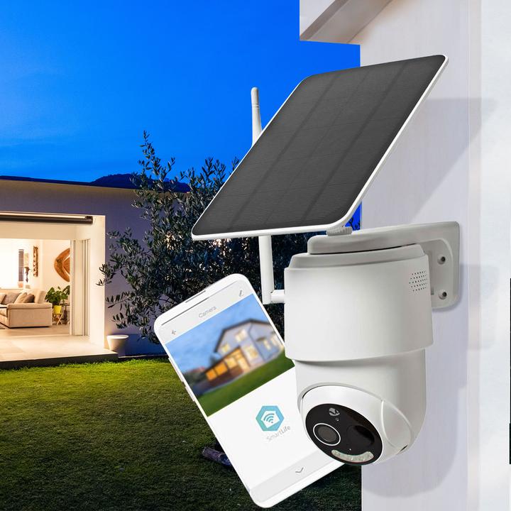 Actual product image Nedis SmartLife Outdoor Camera | Wi-Fi | Full HD 1080p | Pan tilt | IP65 | Max. Battery life: 5 (1920 x 1080 Pixels)