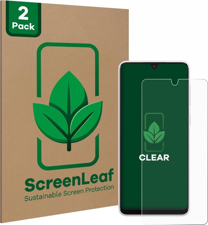 Image du produit ScreenLeaf Film de protection durable Protection d'écran Film clair transparent (2 pièce(s), Samsung Galaxy A33 5G)