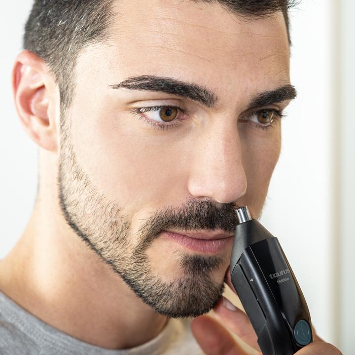 Image du produit Taurus Tondeuse à barbe électrique Hubble avec option rasoir sans fil pour utilisation humide et sèche