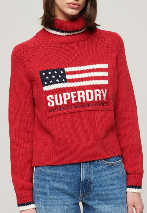 Produktbild Superdry Americana Strickpullover mit Rollkragen (10)