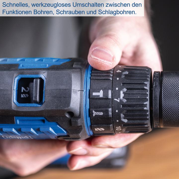 Produktbild Scheppach Akku-Schlagbohrschrauber C-CD45-X (DIY) (Akkubetrieb)