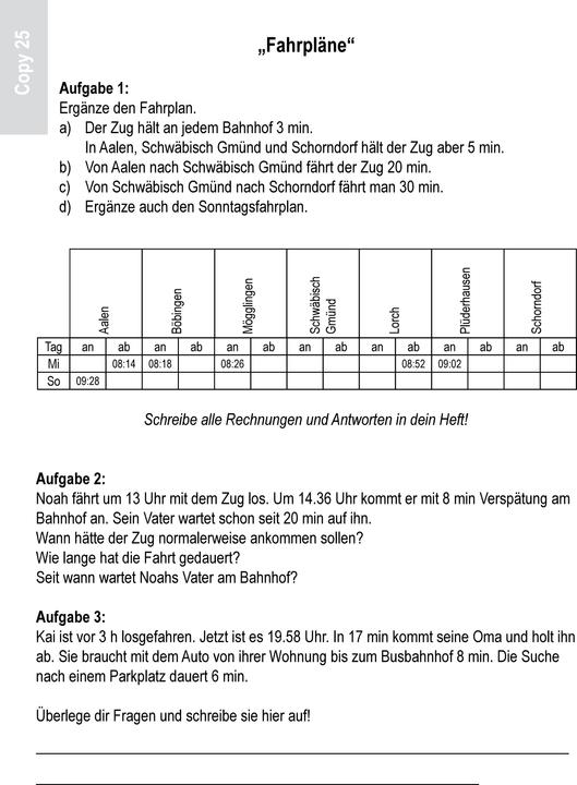 Produktbild Betzold Zeit: erfahren, messen, rechnen (Deutsch)