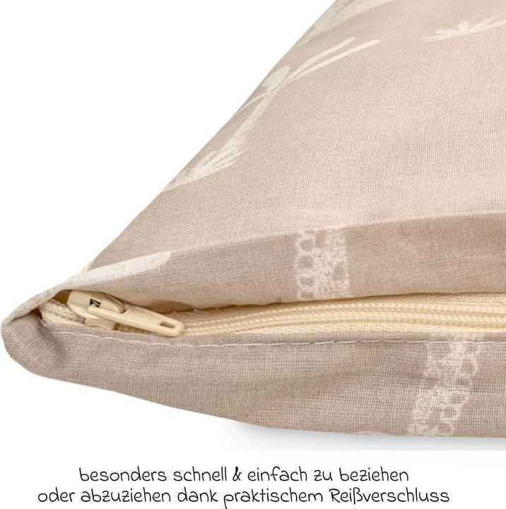 Actual product image Julius Zöllner Organic bed linen, Jungle Dream (80 x 80 cm, 35 x 40 cm)