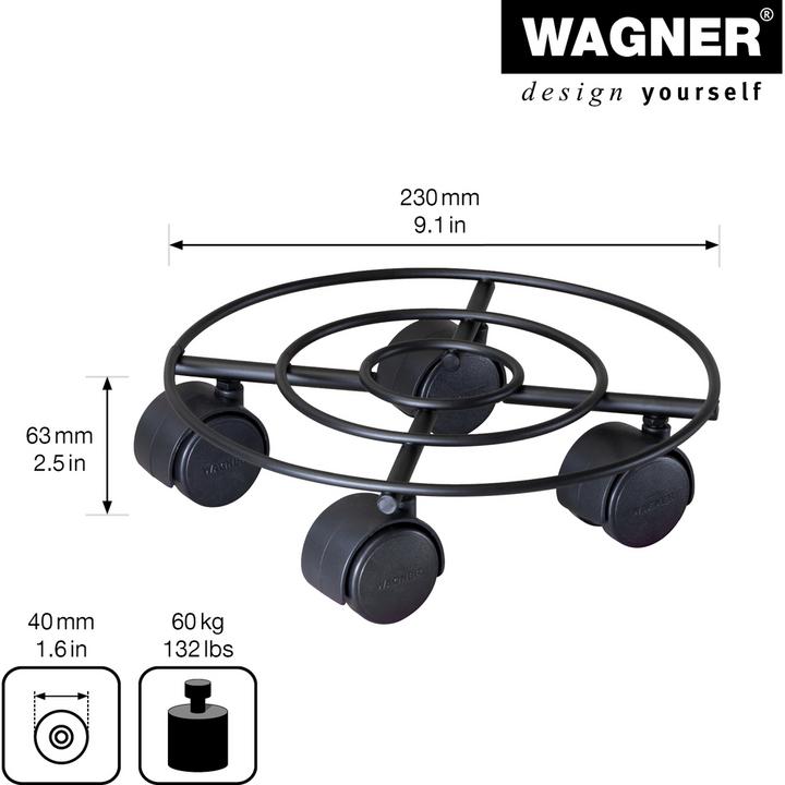 Productafbeelding Wagner System Onderzetter ø 230 mm staal GH0942