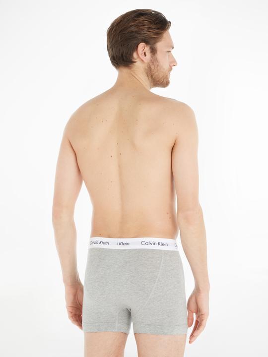 Produktbild Calvin Klein Trunk "Cotton Stretch" grau (S, 3er Pack)