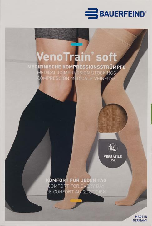 Produktbild Veno Train SOFT A-D KKL2 L normal/short geschlossene Fussspitze caramel (L)