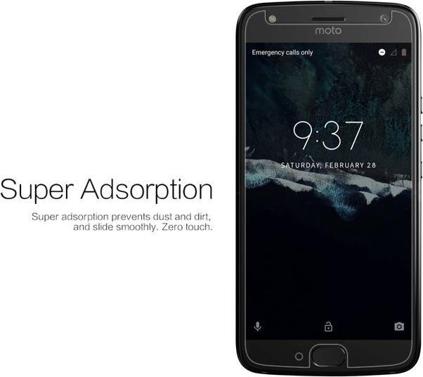 Actual product image Nillkin Super Clear Series (1 Piece, Motorola Moto X4)
