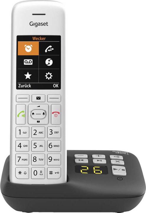 Image du produit Gigaset CE575 A Ricevitore supplementare DECT Argento/Nero