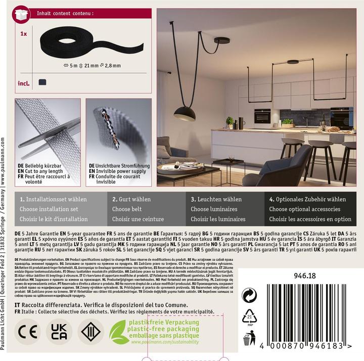 Produktbild Paulmann Gurt-System ULine Gurt