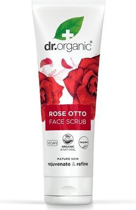 Produktbild Dr. Organic Rose Otto Gesichtspeeling 125ml (Peeling, 125 ml)