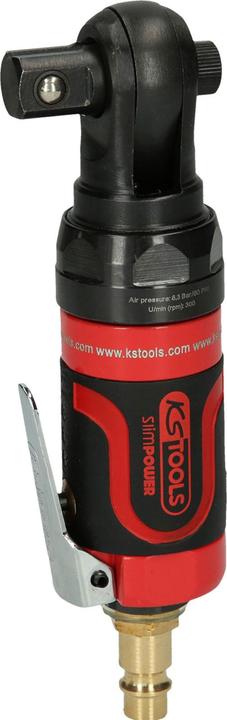 Actual product image KS Tools SlimPOWER mini air ratchet, max. 6.3 bar (90 psi), 1/2" (1/2")