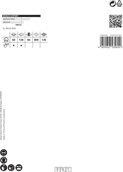 Immagine prodotto Bosch Professional Zubehör Sega a tazza Expert Tough Material, 127 x 60 mm (127 millimetri)